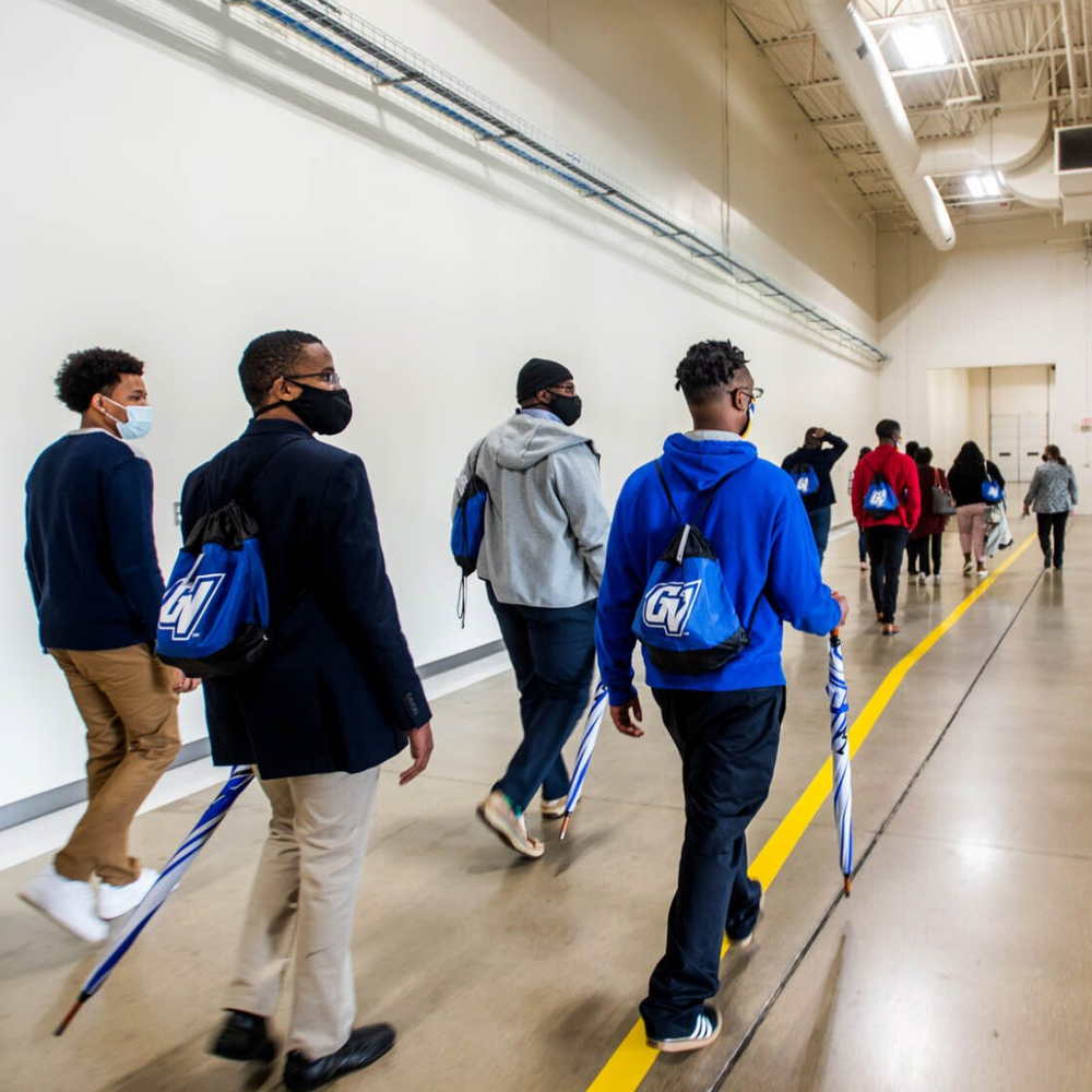 FVSU students visit GVSU campuses, West Michigan businesses